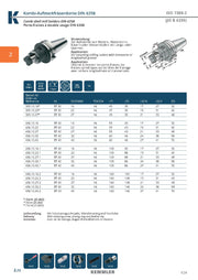 Κώνος BT Φρεζοκεφαλής και Shell End Mill (Combi της Kemmler) - Image 3