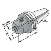 Τεχνικά χαρακτηριστικά BT-EMHC2.5 (Kemmler) - Κώνος BT Weldon της Kemmler υψηλής ακρίβειας G2.5 στις 25.000RPM με έξτρα κανάλια και τρύπες για σαπουνέλαιο (σελ. 1)