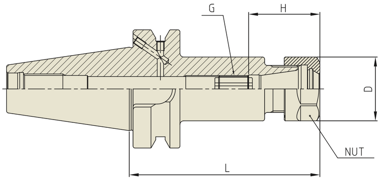 Κώνος BT για Collet ER υψηλής ακρίβειας G2.5 στις 25.000RPM - Image 2