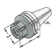 Τεχνικά χαρακτηριστικά BT-ER2.5 (Kemmler) - Κώνος BT της Kemmler για Collet ER υψηλής ακρίβειας G2.5 στις 25.000RPM (σελ. 1)
