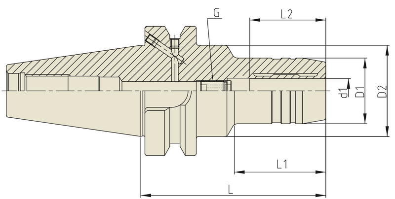 Κώνος BT υδραυλικής σύσφιξης (Standard YG) - Image 2