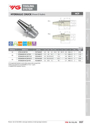 Κώνος BT υδραυλικής σύσφιξης (Power E Hydro YG) με μαγαλύτερη δύναμη συγκράτισης - Image 3