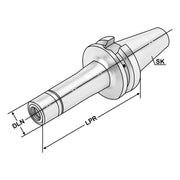 Τεχνικά χαρακτηριστικά BT-KPS (30,000 RPM) - Κώνος BT της Kemmler για Collet KPS υψηλής ακρίβειας G2.5 στις 30.000RPM (high speed) (σελ. 1)