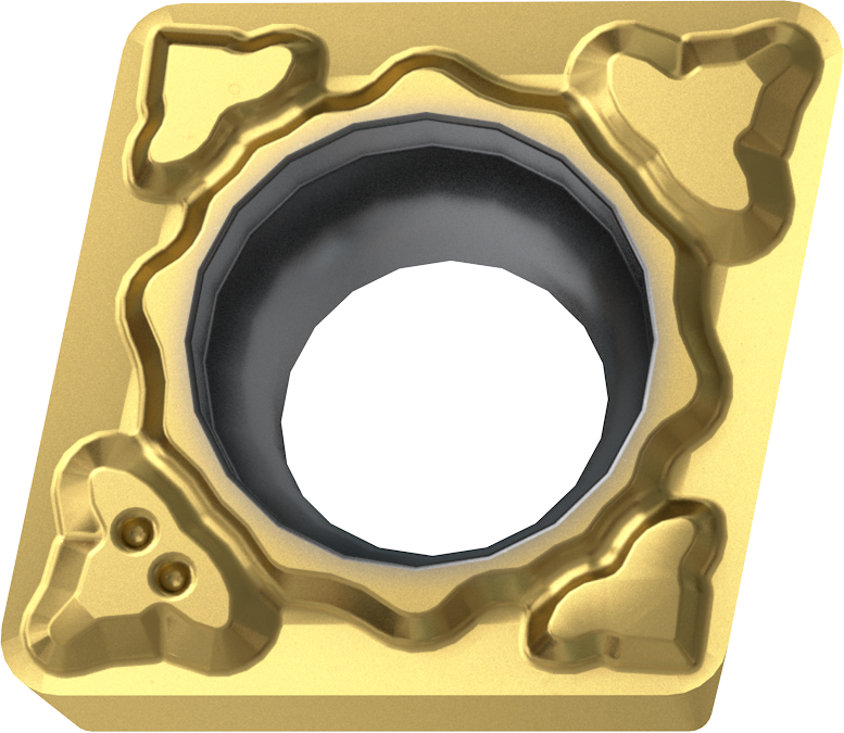 CCMT0903**-MF Inserts for Stainless Steel - Finishing