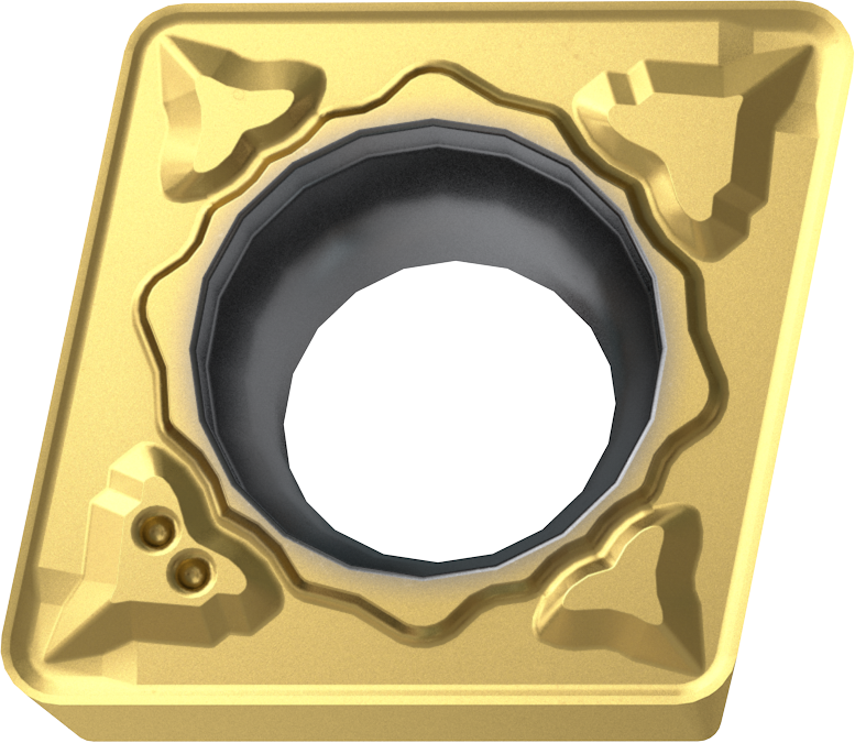CCMT0903**-MM Inserts for Steels and Stainless Steel - General Use