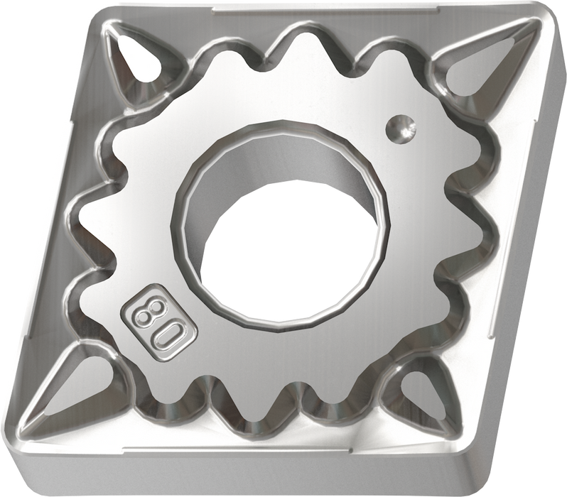 Πλακίδια CNMG1204**-PSF Cermet για Ατσάλια, Μαντέμι και Inox - Φινίρισμα