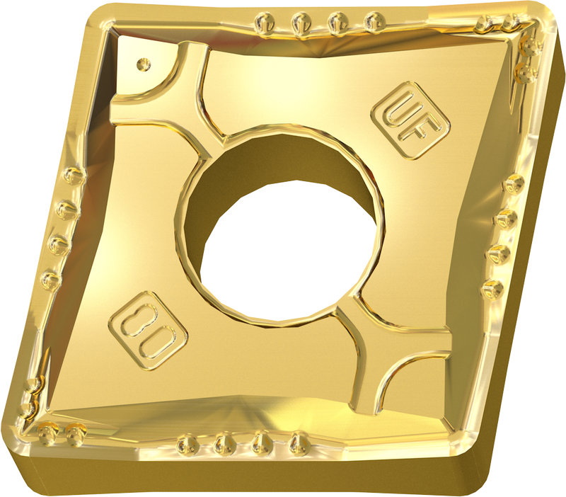 Πλακίδια CNMG1204**-UF για Ατσάλια - Φινίρισμα