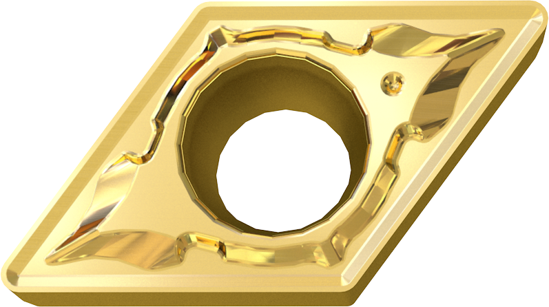 Πλακίδια DCMT11T3**-UG για Ατσάλια - Γενική Κατεργασία