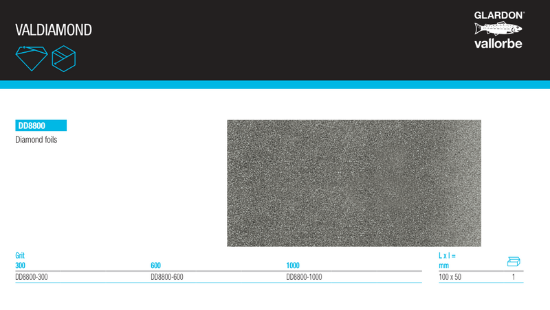 Diamond Foil Διαμαντοπανο 100 x 50 mm Vallorbe