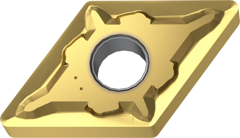 DNMG1504**-MG Inserts for Steel and Stainless Steel - General Purpose