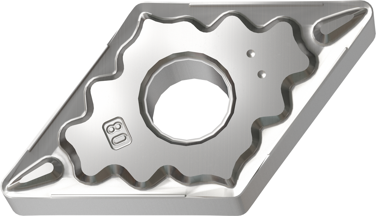 DNMG1506**-PSF Cermet Inserts for Steels, Cast Iron and Stainless Steel - Finishing