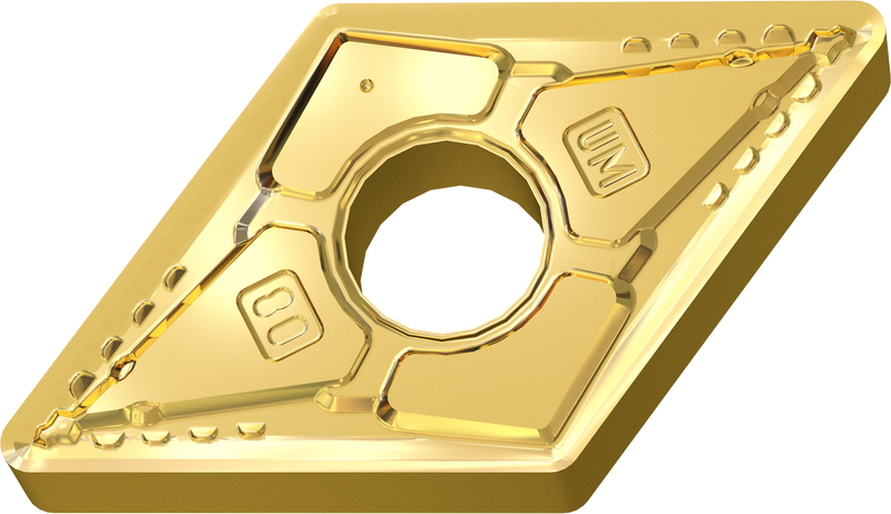 Πλακίδια DNMG1504**-UM για Ατσάλια - Διακοπτόμενη Κοπή