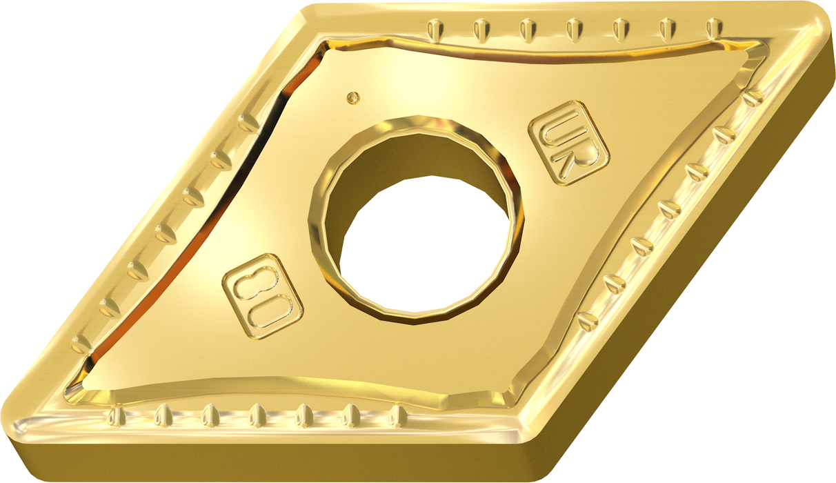Inserts DNMG1506**-UR for Steels - Heavy Cuts and Roughing