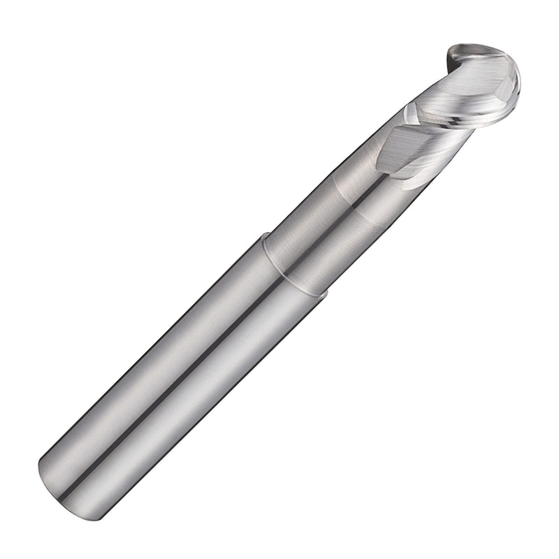 2-φτερο Κονδύλι Καρβιδίου Ball Nose για Αλουμίνιο ALU-POWER 50° Yg