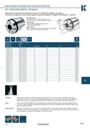 Collet ER  Sealed 21bar της Kemmler, με 3μm runout και έξτρα τρύπες για ψυκτικό - Image 7