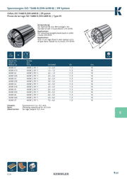 Collet ER οικονομική σειρά της Kemmler, με 18μm runout - Image 3