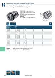 Collet ER οικονομική σειρά της Kemmler, με 18μm runout - Image 6