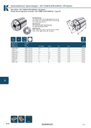 Collet ER  με καρέ για κολαούζα της Kemmler, με 15μm runout. - Image 4