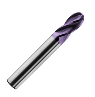 Κονδύλι 4Φτερο Ραδιου Ball Nose Καρβιδίου Επικαλυμμένο Economy Echain