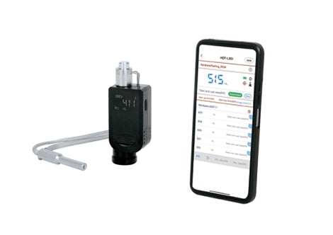 Φορητό σκληρόμετρο αναπήδησης Mini Leeb  -  Bluetooth - DATA OUT - Software