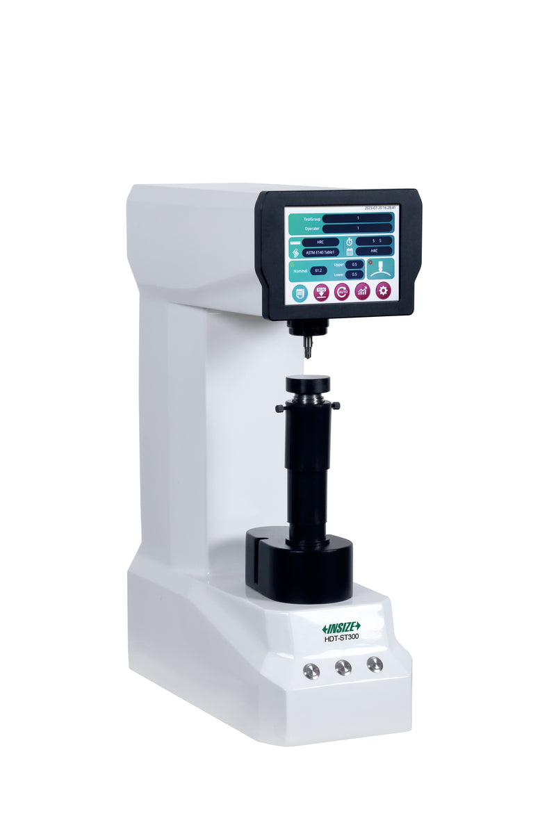 Επιτραπέζιο ψηφιακό σκληρόμετρο Insize HDT-ST300 Rockwell με έγχρωμη οθόνη αφής και άκμονα μέτρησης