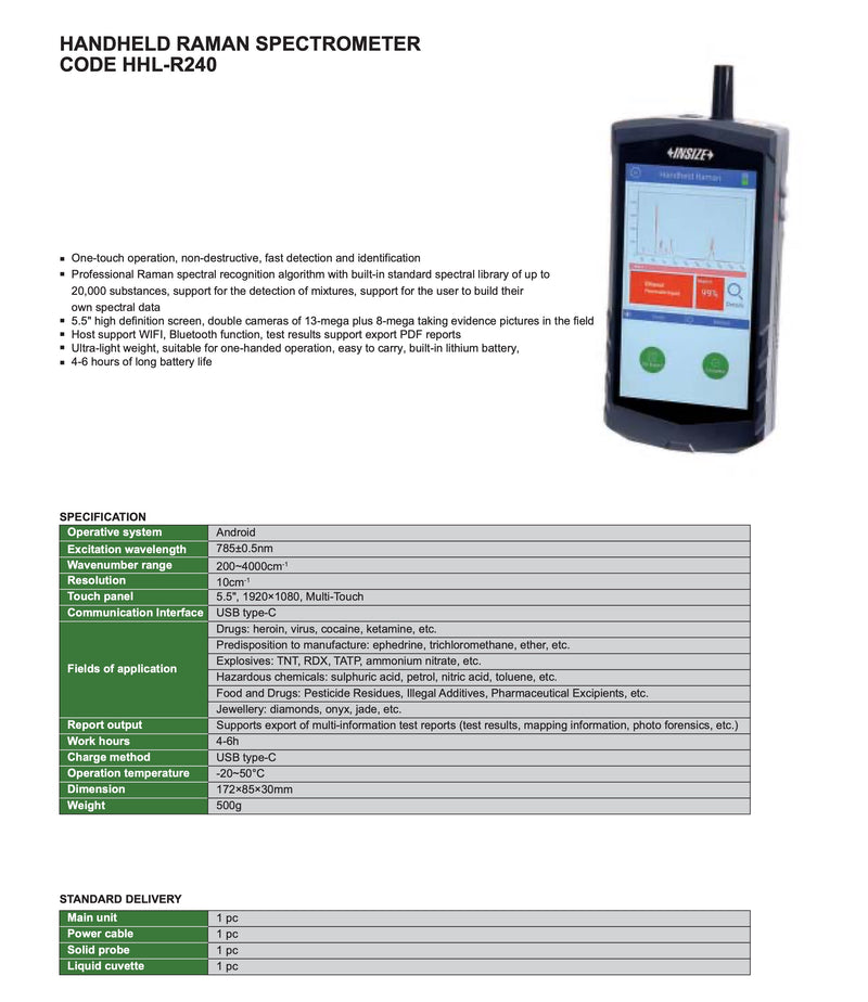 Φασματογράφος Insize