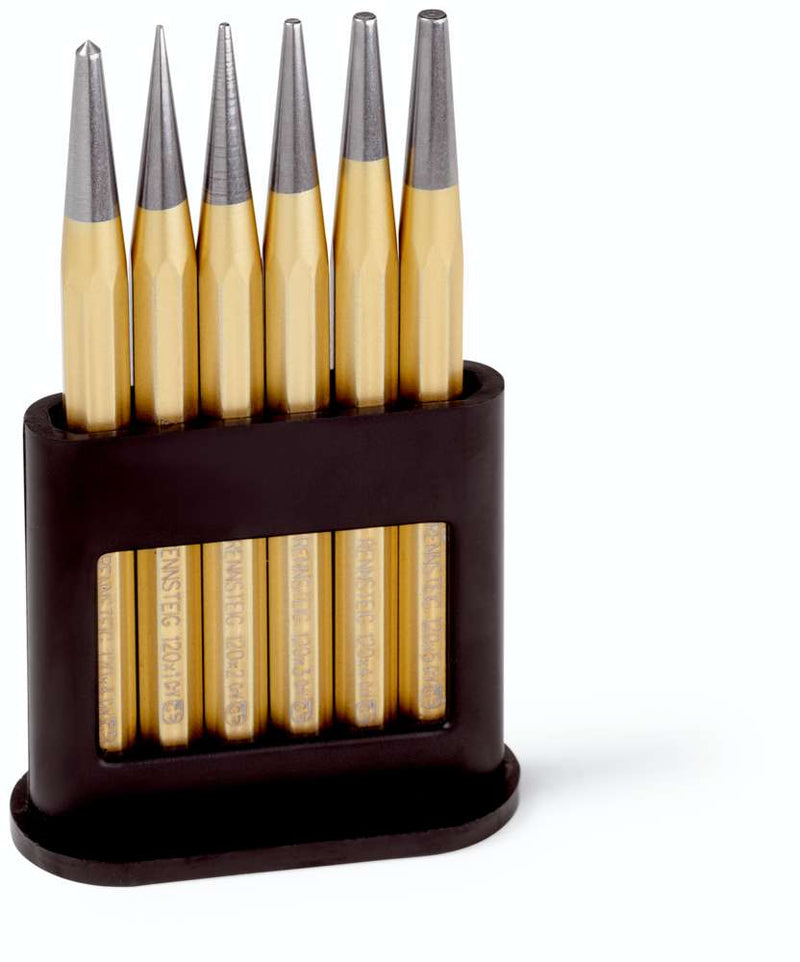 Set of Center Punches with Plastic Base