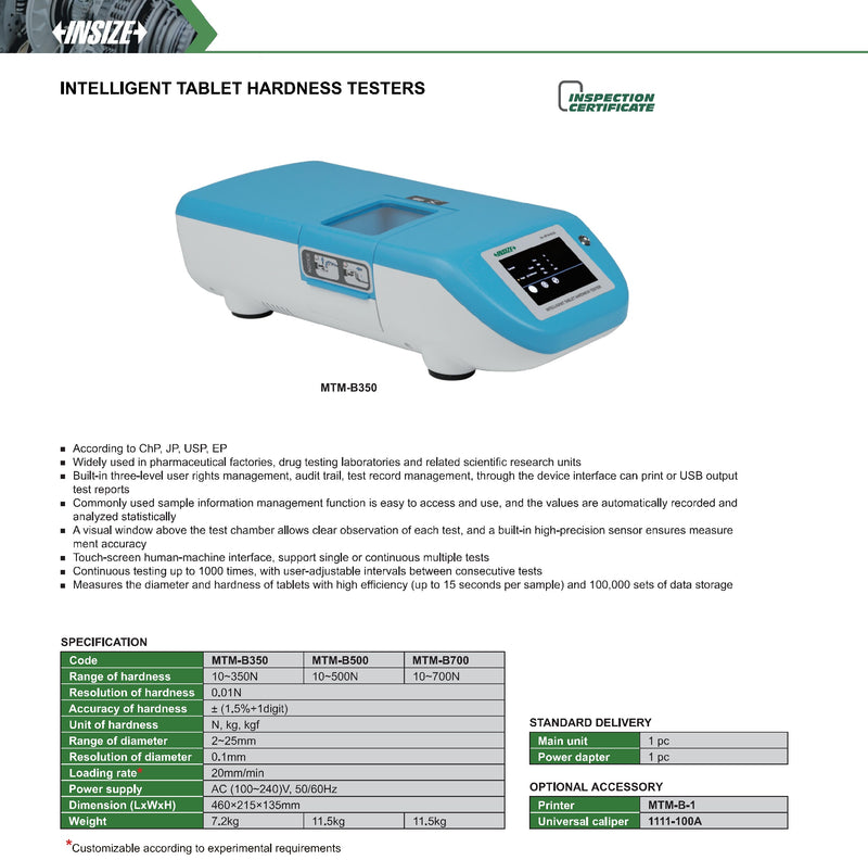 Μετρητής Σκληρότητας Δισκίων - Συμμόρφωση με φαρμακευτικά πρότυπα - Image 2
