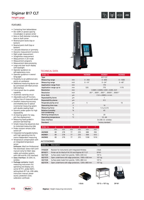 1158 - Dial Indicator Stands