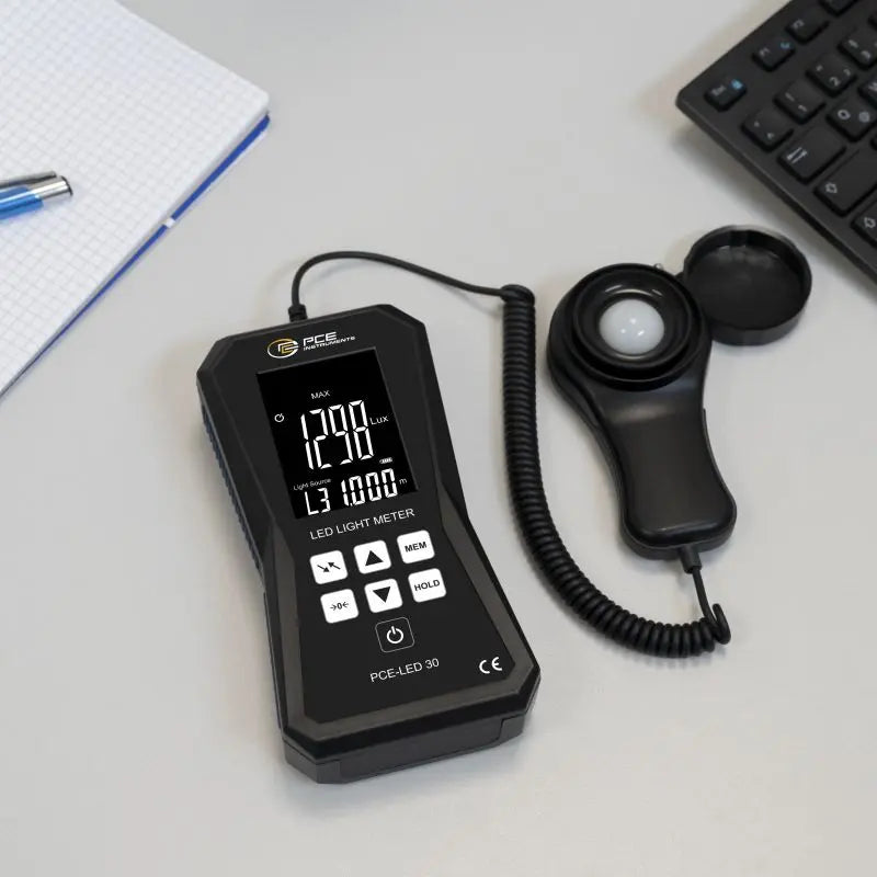 Photometer for LED (Lux Meter) - Waterproofing IP 52