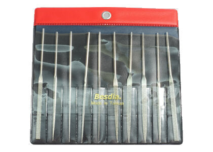 Διαμαντόλιμες Χειρός μακριές ΣΕΤ 10 τεμάχια Besdia