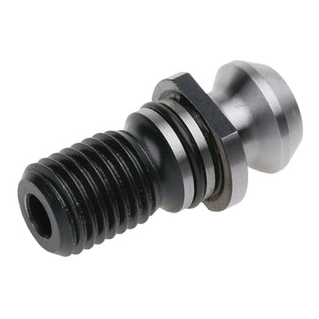 Pull stud Kemmler PS-UD-CAT για κώνο CAT, μεταλλικό με μαύρο σπείρωμα και εξάγωνη βάση