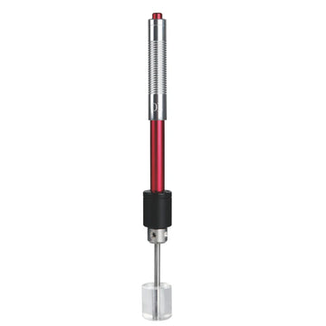 Ακίδα DL Probe Insize HDT-LP200-DL για σκληρόμετρο, κόκκινο σώμα με ελατήριο και διάφανη προστασία άκρης