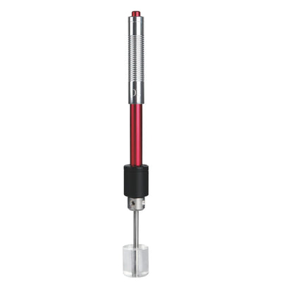 Ακίδα DL Probe Insize HDT-LP200-DL για σκληρόμετρο, κόκκινο σώμα με ελατήριο και διάφανη προστασία άκρης
