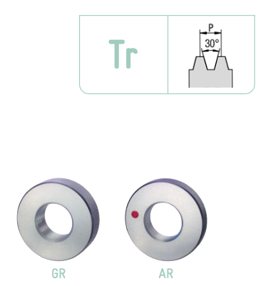 Ελεγκτήρες Σπειρωμάτων Δαχτυλίδια Τραπεζοειδή 7e Johs