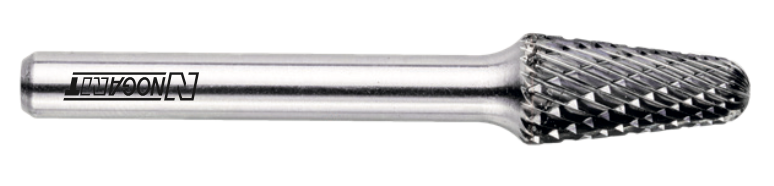 Φρεζάκι Καρβιδίου Κωνικό με ράδιο Noga