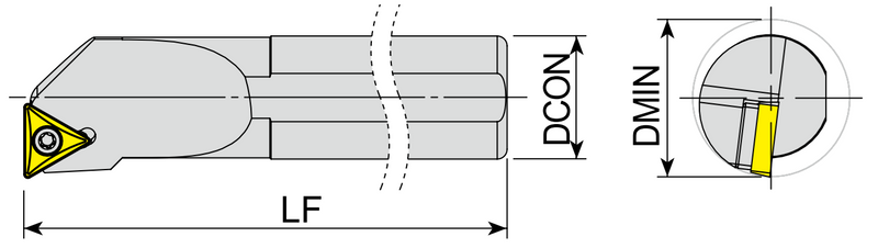 Μανέλα Τόρνου YG Τρυπας Εσωτερική - TC--