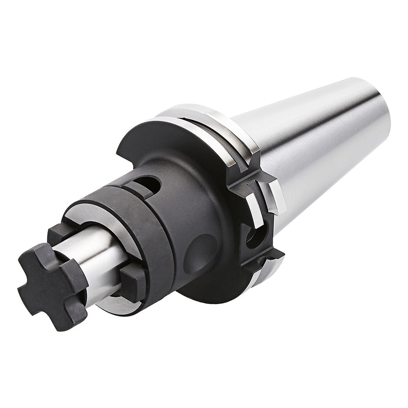 Κώνος SK-CMA Kemmler combi για φρεζοκεφαλή & shell end mill, μεταλλικός με μαύρο σώμα και παξιμάδι σύσφιξης