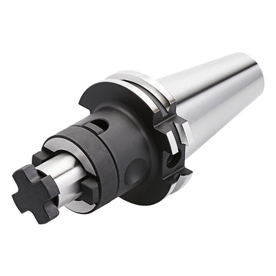 Κώνος SK-CMA Kemmler combi για φρεζοκεφαλή & shell end mill, μεταλλικός με μαύρο σώμα και παξιμάδι σύσφιξης