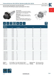 Τεχνικά χαρακτηριστικά SK-EMH2.5 AD (Kemmler) - Κώνος SK Weldon της Kemmler υψηλής ακρίβειας G2.5 στις 25.000RPM (σελ. 2)