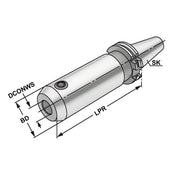 Τεχνικά χαρακτηριστικά SK-EMH2.5 (Kemmler) - Κώνος SK Weldon της Kemmler υψηλής ακρίβειας G2.5 στις 25.000RPM (σελ. 2)