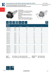 Τεχνικά χαρακτηριστικά SK-EMH2.5 (Kemmler) - Κώνος SK Weldon της Kemmler υψηλής ακρίβειας G2.5 στις 25.000RPM (σελ. 3)