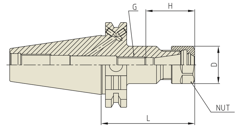 Κώνος SK για Collet υψηλής ακρίβειας G2.5 στις 25.000RPM - Image 2