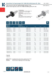 Κώνος SK για Collet ER υψηλής ακρίβειας G2.5 στις 25.000RPM (Mini) - Image 3