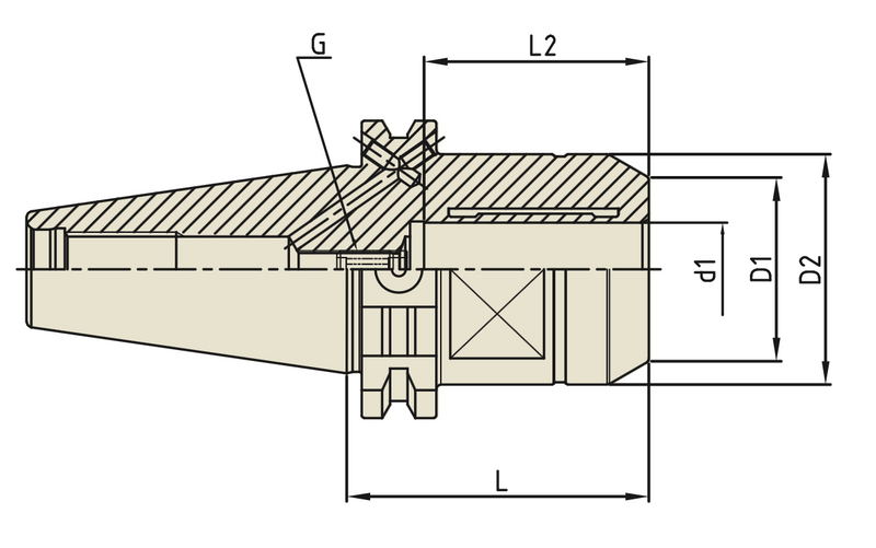 Κώνος SK υδραυλικός (Power E Hydro YG) με μαγαλύτερη δύναμη συγκράτισης - Image 2