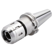 Κώνος SK-HSK Kemmler High Clamping Force, μεταλλικός ασημί, με υποδοχή collet και δακτύλιο σύσφιξης