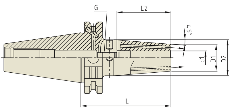 Τεχνικά χαρακτηριστικά SK-SFHC - Κώνος SK Shrink Fit της YG με έξτρα κανάλια και τρύπες για σαπουνέλαιο (σελ. 1)