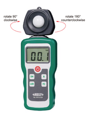 Φωτόμετρο εώς 199900 lux Insize