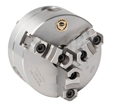 Τσοκ τόρνου Bison B3245 3 σιαγόνων Camlock DIN55029, μεταλλικό με αντιστρέψιμους σφικτήρες και βίδες σύσφιξης