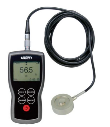 Insize ISF-DF digital force gauge with LCD display, buttons and type C sensor with cable